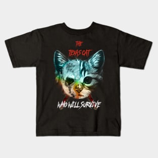 The Texas Chainsaw Cat? Kids T-Shirt